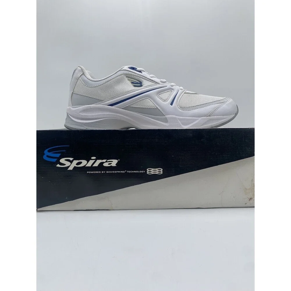 Spira VALENCIA Men's LIGHTLY USED Running Shoe Grey/Navy Multiple Sizes